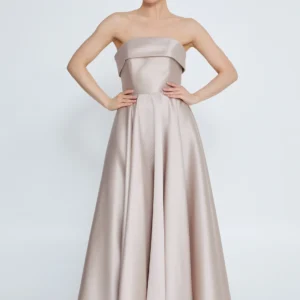 Vakarinė suknelė be petnešėlių